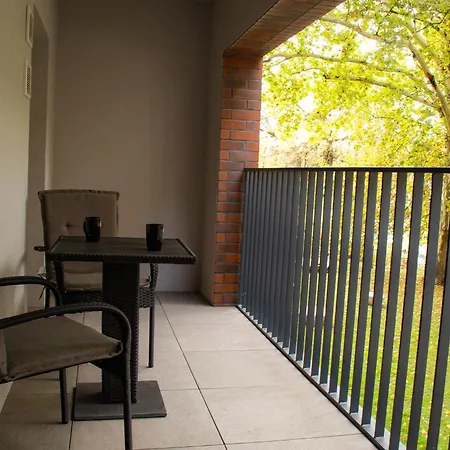 Modern City Square Apartment With Balcony Wroclaw Exterior photo
